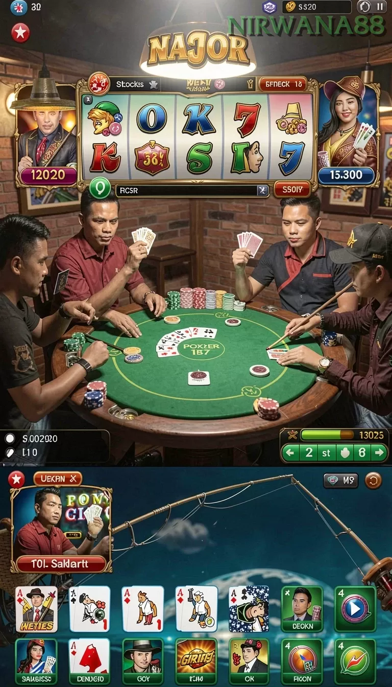 Galeri pratinjau visual nirwana88 build APK resmi terbaru